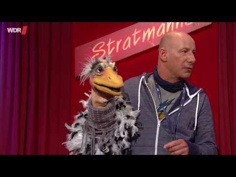 Bauchredner Benjamin Tomkins und die Kampfgans