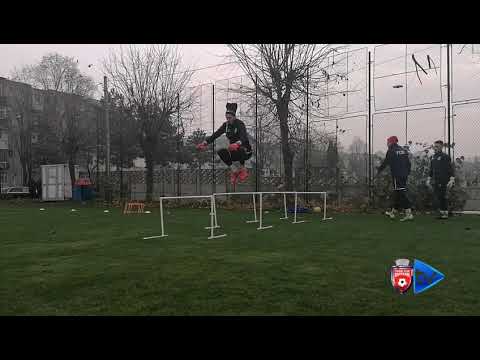 Antrenament portari Edi Pap, Hidajet Hankic, Ianos Brinza și Adelin Purice