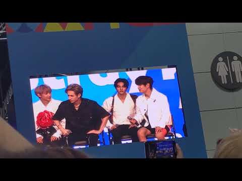 190818 Stray Kids Star Talk Live KCON LA clip 1
