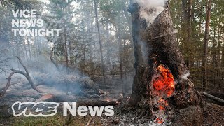 Russia&#39;s Fires Are So Out of Control They&#39;re Melting Polar Ice Caps