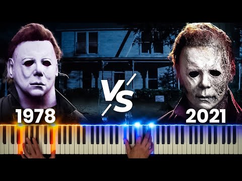 Michael Myers Theme Song - 1978 VS 2021 Halloween Theme (Piano & Synth)