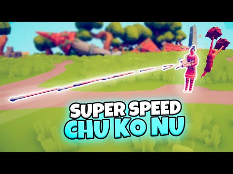 SUPER SPEED CHU KO NU VS EVERY FACTION. FAST ATTACK WITH CHEERLEADER | TABS GAMEPLAY