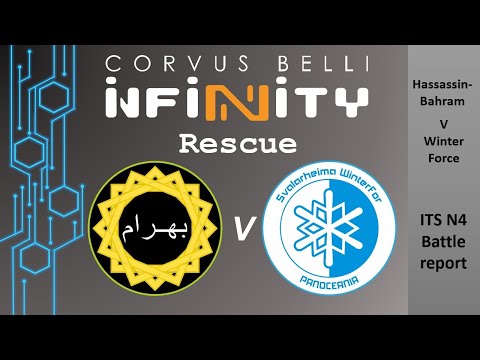 Fast Panda Gaming: Infinity N4 Battle Report - Rescue (Hassassin Bahram vs. Svalarheima Winterforce)