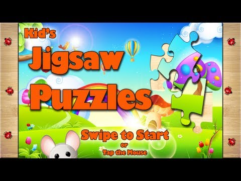 Kid's Jigsaw Puzzle App for iPad, iPod and iPhone by www.BubbalooDigital.com