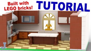 Tutorial - Deluxe LEGO Gourmet Kitchen How To
