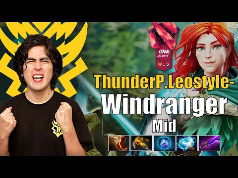 THUNDER PREDATOR vs ASTER | THE BEST WINDRANGER | SINGAPORE MAJOR 2021 | DPC PLAYER'S PERSPECTIVE