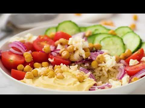 Mediterranean Hummus Bowl