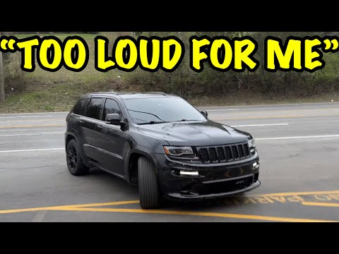Is This Jeep SRT 6.4L HEMI V8 Too Loud?
