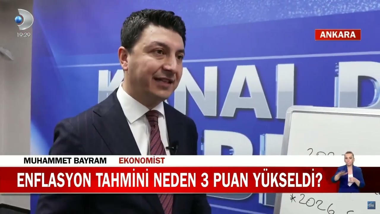 TCMB Açıkladı: Enflasyon Tahmini Yükseldi!