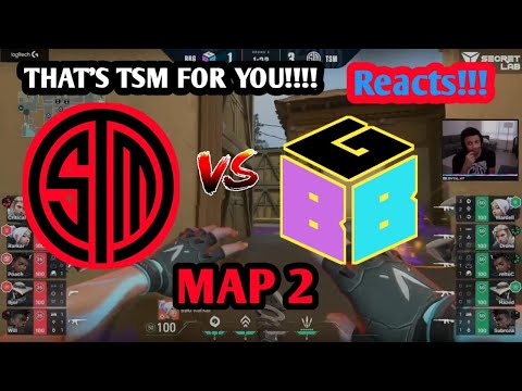 Coach MYTH Reacts TO TSM  Vs BBG !!! MAP 2  !!! VCT Challengers 2