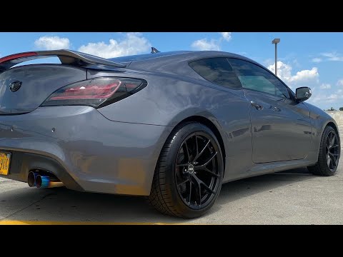 Genesis Coupe 3.8 ISR Race Exhaust