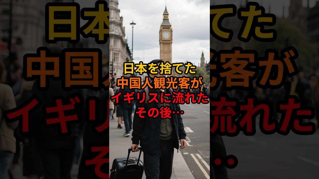 日本を捨てた中国人観光客がイギリスに流れたその後…