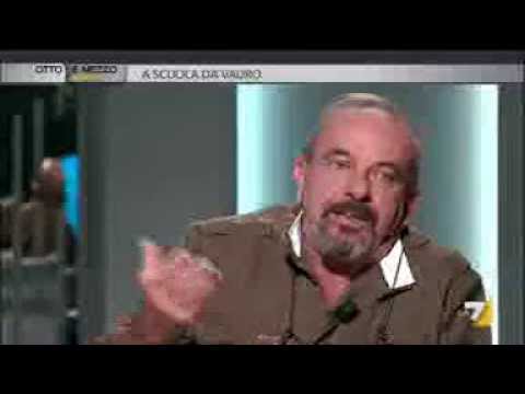 Vauro presenta ''Storia di una professoressa'' (Piemme) - La7 Otto e mezzo 02/11/2013