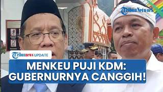 Menkeu Puji Dedi Mulyadi Sukses Dongkrak Ekonomi: Gubernurnya Canggih, Jabar Semakin Sejahtera