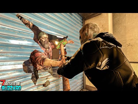 The Buried Shamway! | 7 Days to Die: THE BLIZZARD (Day 19)