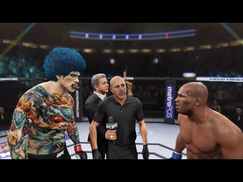 Clown vs. Mike Tyson (EA Sports UFC 2) - CPU vs. CPU 🥊