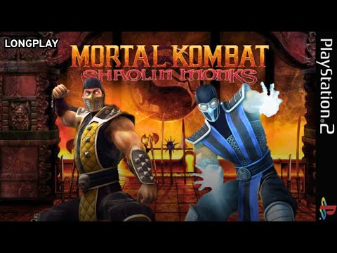 Mortal Kombat Shaolin Monks - Scorpion & Sub-Zero Co-Op Gameplay Walkthrough (Full Game | PS2/Xbox)