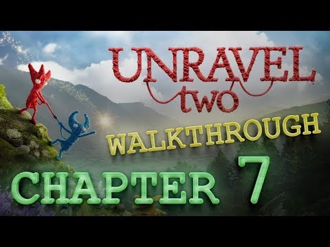 Unravel 2 Chapter 7 Collectibles - At the Rapids Gameplay Walkthrough