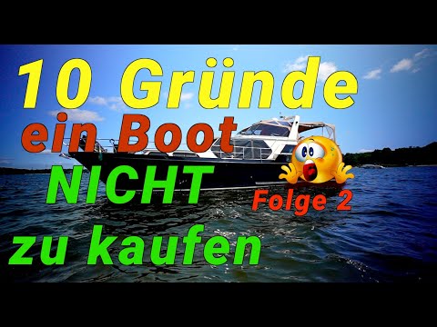 Beware when buying a boat. We'll tell you what you absolutely need to pay attention to. Tips from...