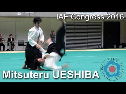 Demonstration by Mitsuteru Ueshiba - 12th IAF Congress in Takasaki