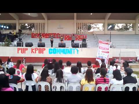 150214 TimeToSlay Debut ( 2NE1 Cover Group ) - Intro Fire, Crush & I Am The Best