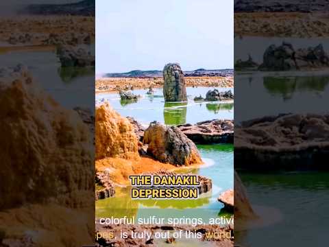 Journey into a Martian-like World: Exploring the Extraordinary Danakil Depression #travel #facts