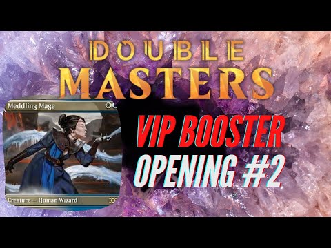 Double Masters VIP Edition Booster Opening #2 | Wizards is a Meddling Mage! (MtG German)