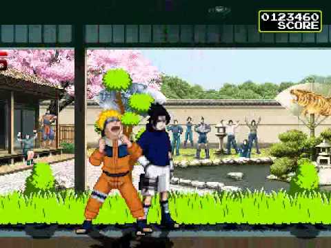 TK's Mugen Duck Hunt Battle #14 - Naruto & Sasuke VS The Ducks