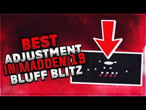 Best "Glitchy" Coverage Adjustment in Madden 19 | EASY Interceptions from the Bluff Blitz 3 Rec Zone