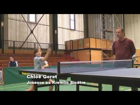 Tennis de Table Chloé Goret