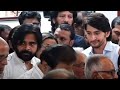 Pawan Kalyan And Mahesh Babu Visuals Superstar Krishna House Manastars