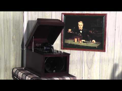 Edison blue amberol cylinder 1897 - Waiting For The Robert E Lee by Collins & Harlan