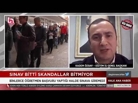 Genel Başkanımız Kadem Özbay, MEB tarafından zorunlu izlettirilen videoları tamamlamalarına rağmen 