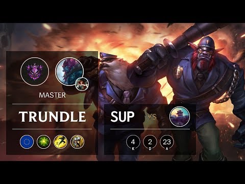 Trundle Support vs Braum - EUW Master Patch 10.1