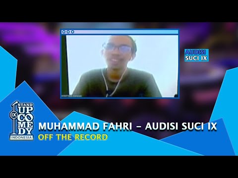 Stand Up Muhammad Fahri: Sehari Bayar Kuliah Cuma Goceng - AUDISI SUCI IX