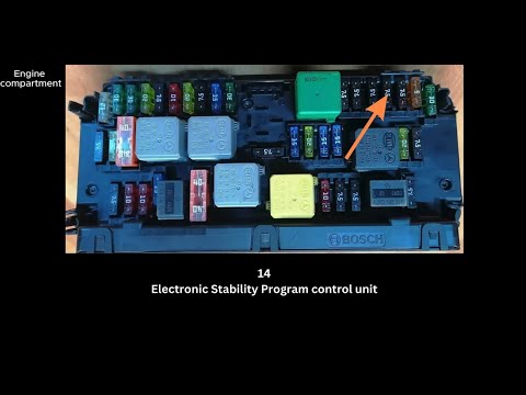 Mercedes-Benz C-Class W204 (2008-2014) Fuse Box Location & Diagrams