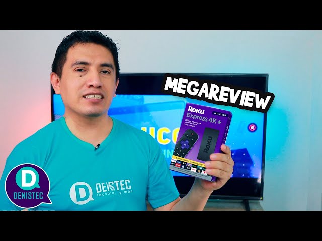 Vídeo relacionado con Roku Express 4K | Reproductor Multimedia de transmisión HD/4K/HDR, Negro