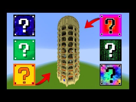 DÖNEN ŞANS BLOĞU KULESİ - Minecraft