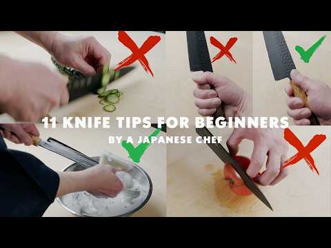 How many do you know?! | Basic Knife Handling Tips for Beginners