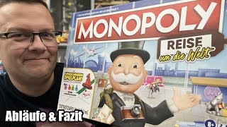 Monopoly - Reise um die Welt (Hasbro) - jetzt mit Stempel und neuen Legacy Elementen - verrückt!