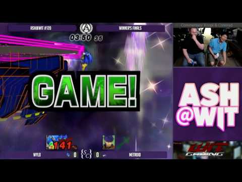 Wyld (Sonic) vs Metroid (Ike) - ASH@WIT #120 Project M Winner's Finals