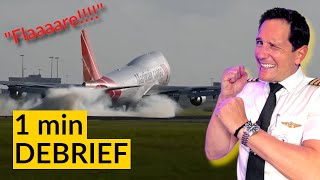 PILOTS forgetting to FLARE! Hard Landing COMPILATION by Captain Joe
