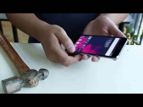 UMi TOUCH Hammer Smash Test!!! What a strong blade!