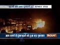 Delhi: Fire Breaks Out In Flower Market