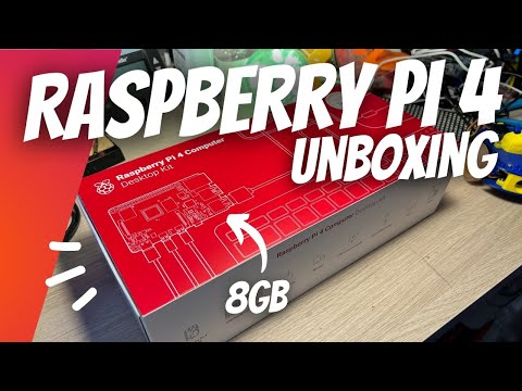 YouTube Thumbnail for Raspberry Pi 4 Desktop Kit Unboxing