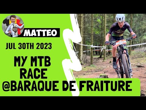 Mountainbike XCO  - U17 U19 - BARAQUE de FRAITURE (BELGIUM) - G-SKIN MTB TROPHY GoPro Onboard camera