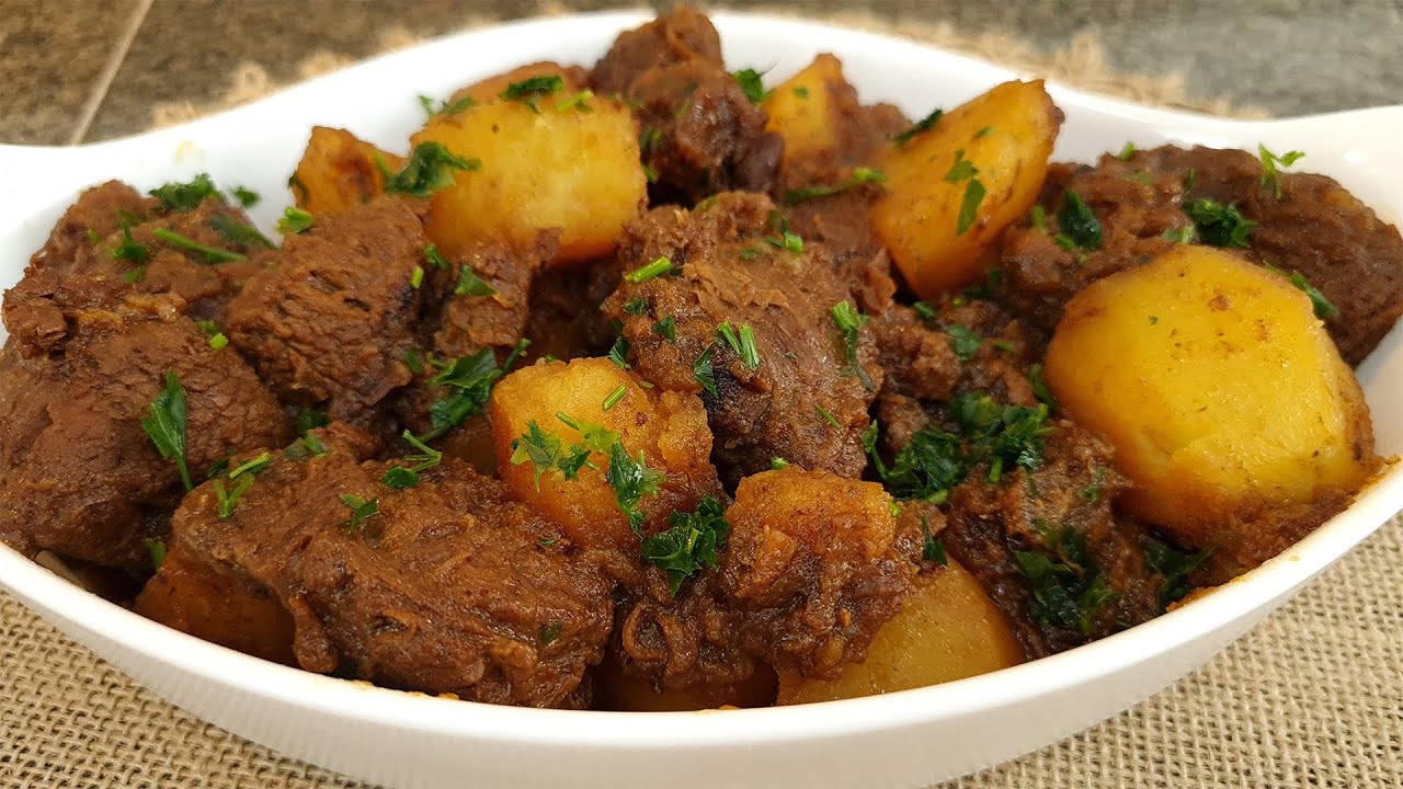 COMO FAZER CARNE DE PANELA COM BATATAS - RECEITA PRÁTICA | Cebola e Salsa