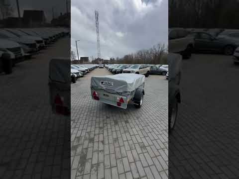 фото прицеп для автомобиля викинг 1222 light pro new борт 300мм с тентом с каркасом 300мм 0