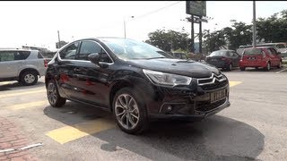 2012 Citroen DS4 Start-Up and Full Vehicle Tour