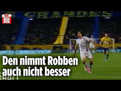 Ein Volley-Traum-Tor verzückt die argentinische Liga  | Viral Daneben